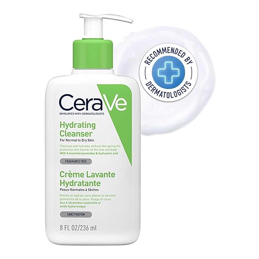 CeraVe Hydrating Cleanser For Normal To Dry Skin-236 ml