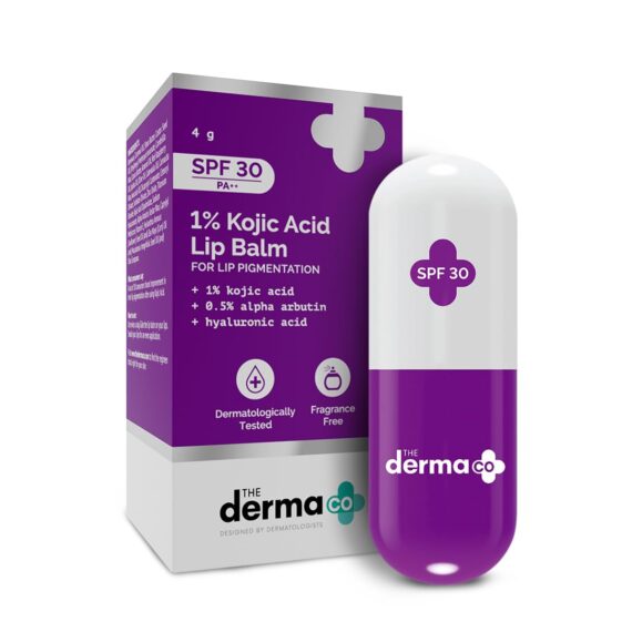The Derma Co 1% Kojic Acid Lip Balm |4g