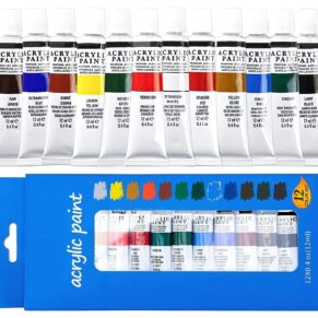 Acrylic Paint Set 12 Pc
