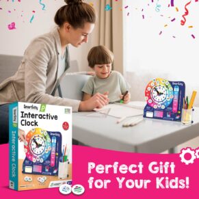 Interactive Clock | 6 - 14 years | DIY STEM Construction Toy