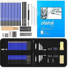 Drawing pencils set 35 pcs